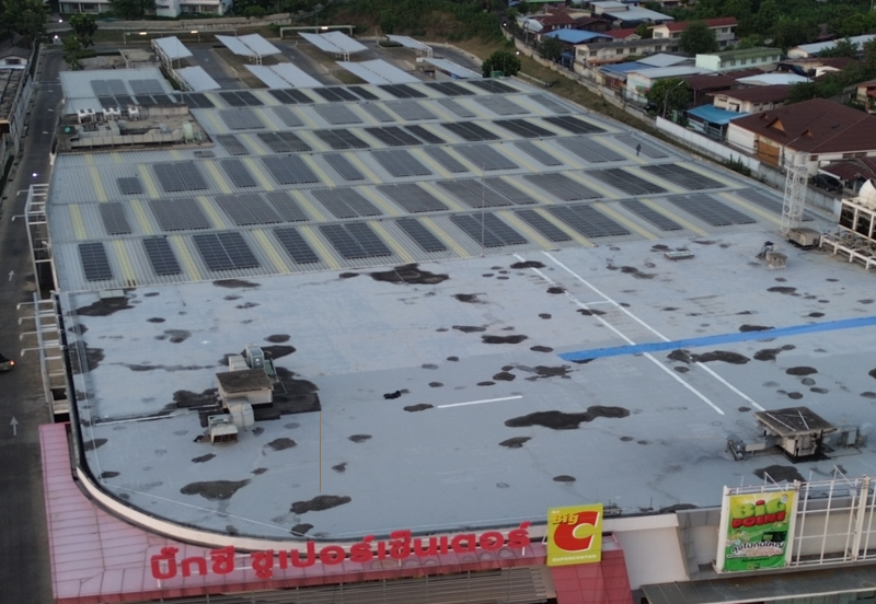 Solar Rooftop Big-C Nakhon Sawan